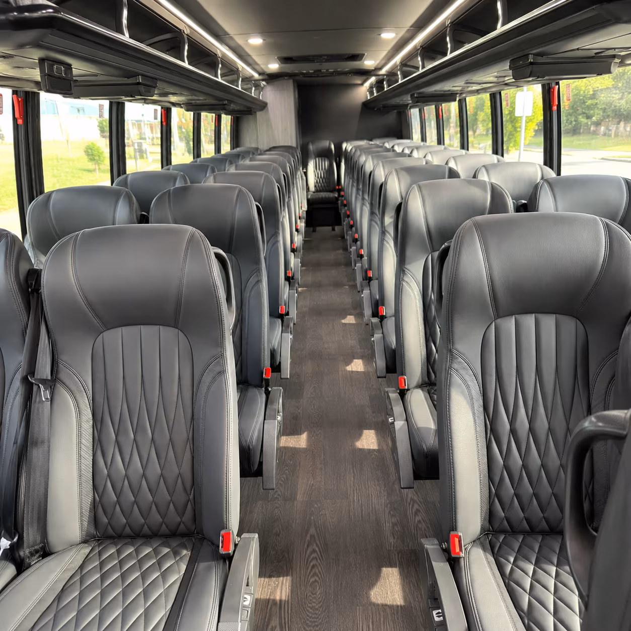 Baltimore Airport Shuttle & Transportation party bus exterior