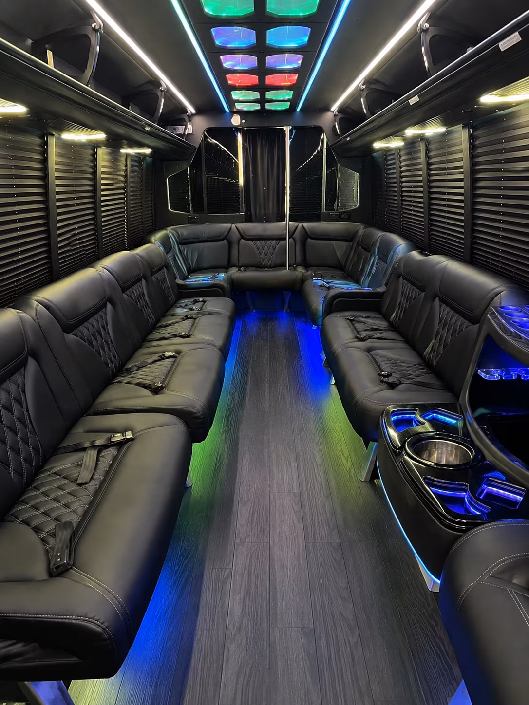 Baltimore Bachelor & Bachelorette Transportation party bus exterior