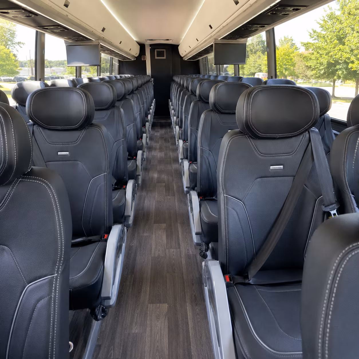 Baltimore Corporate Transportation party bus exterior
