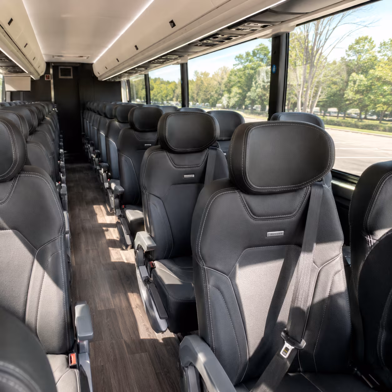 Baltimore Corporate Transportation party bus exterior