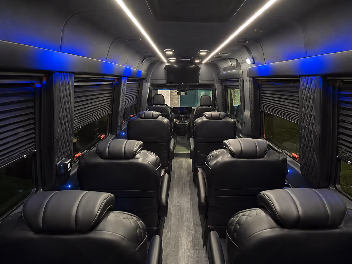 Baltimore School Event Transportation party bus exterior
