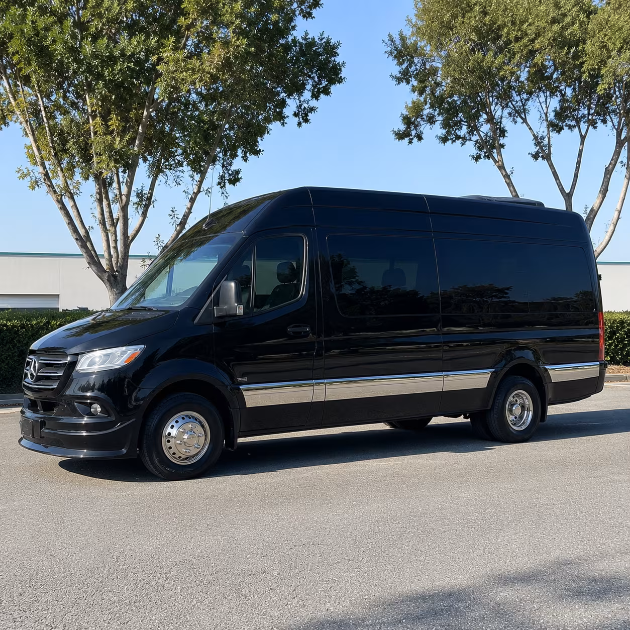 Baltimore School Event Transportation party bus exterior