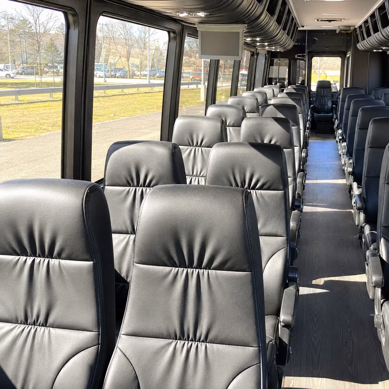 Baltimore School Event Transportation party bus exterior