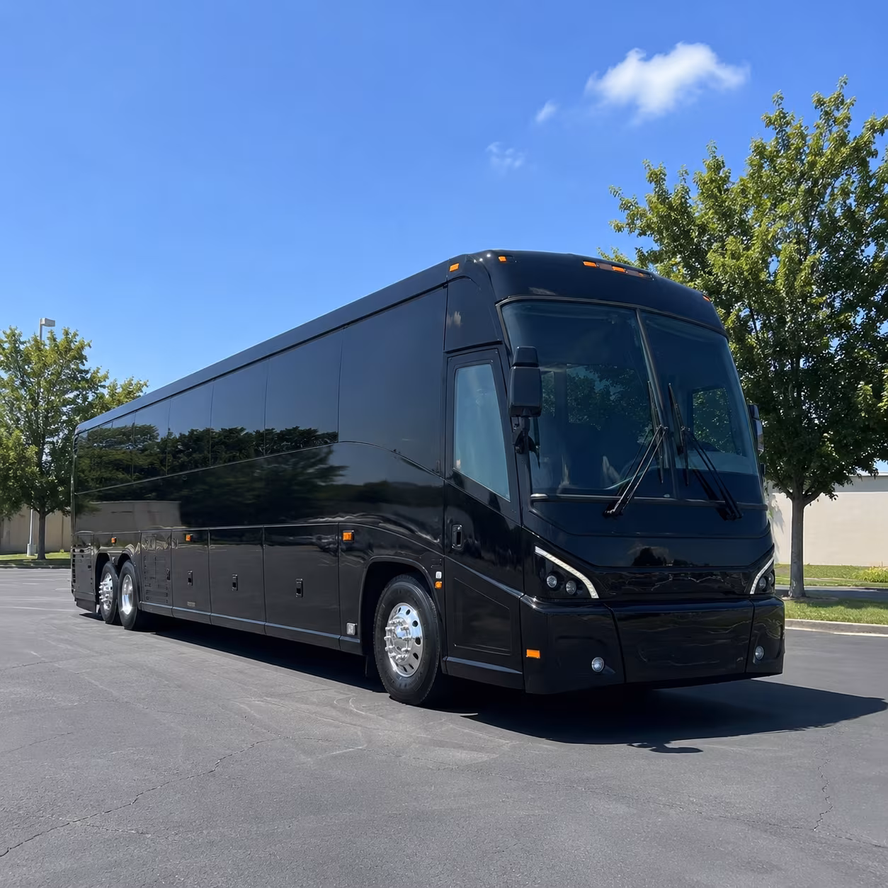 Baltimore School Event Transportation party bus exterior