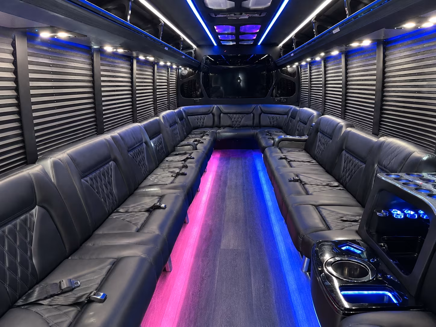 Baltimore Sporting Event Transportation party bus exterior