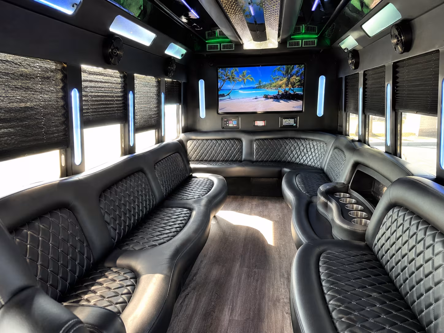 Baltimore Sporting Event Transportation onboard seating