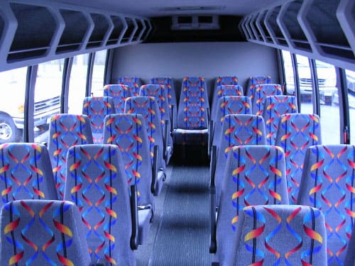 Baltimore 15-35 Passenger Minibuses Interior