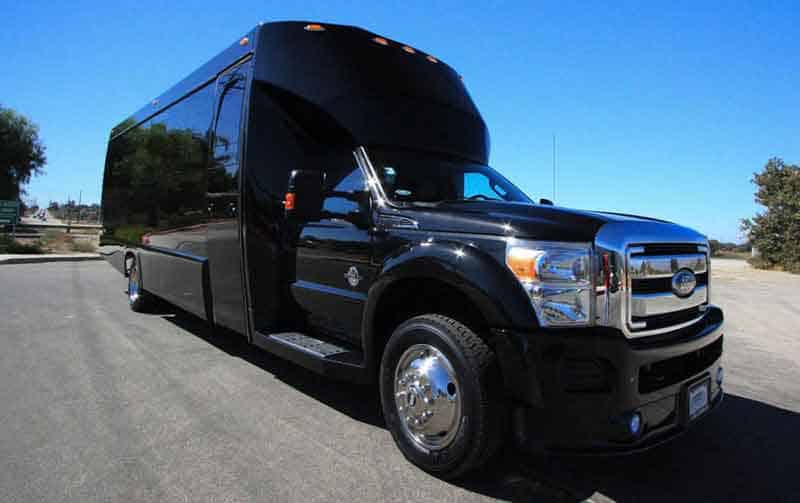 Newport News 30 Passenger Party Bus Black