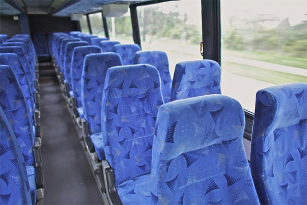 Newport News 56 Passenger Motor Coaches Interior